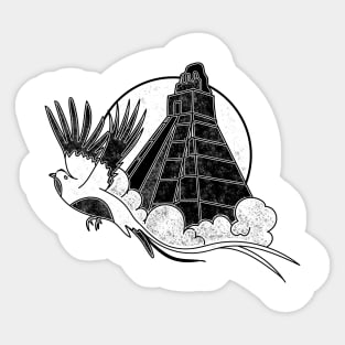 Ruins of Tikal Sticker